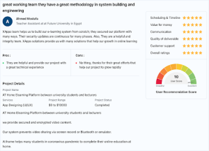 review of XApps Solutions for application development software house Egypt